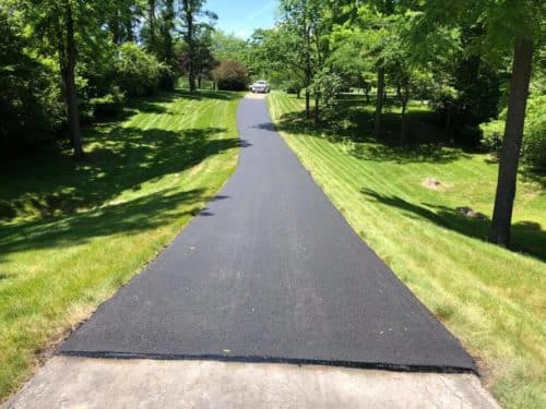 image of some driveway repairs project
