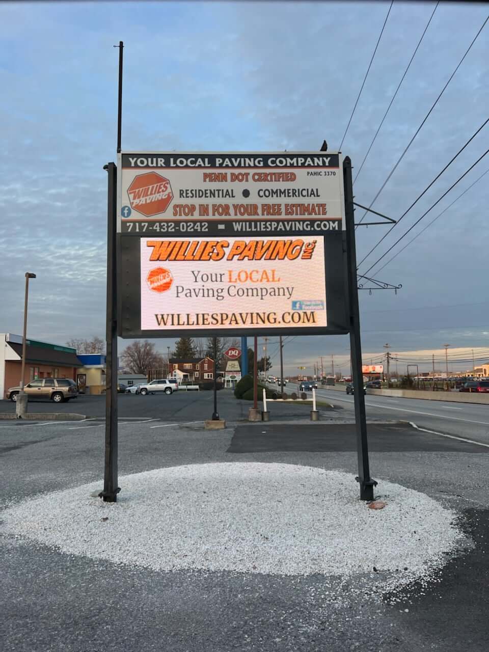 Dilllsburg Office for Willies Paving