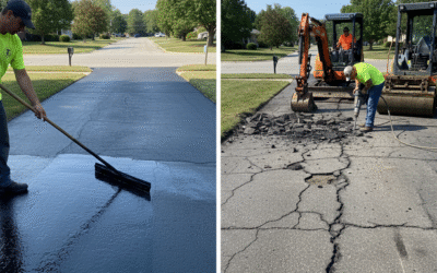 Sealcoating vs. Repaving: How to Choose the Right Solution