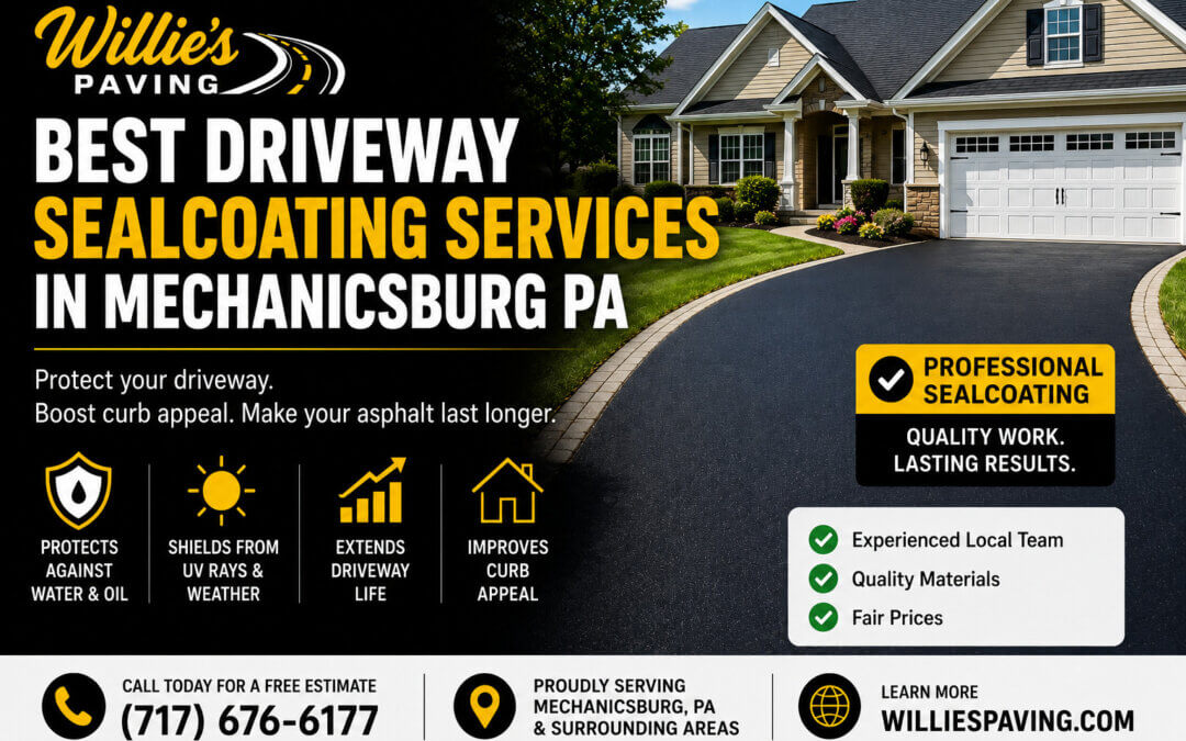 Best Driveway Sealcoating Services in Mechanicsburg PA