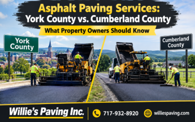 Asphalt Paving Services in York County vs. Cumberland County: What Property Owners Should Know