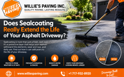 Does Sealcoating Really Extend the Life of Your Asphalt Driveway?